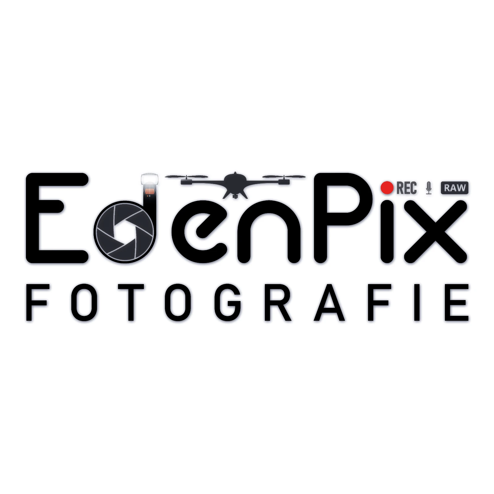 EdenPix Logo Schwarz